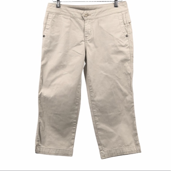 Woolrich Sz 4 Women’s Tan Cropped Pant - Picture 1 of 6